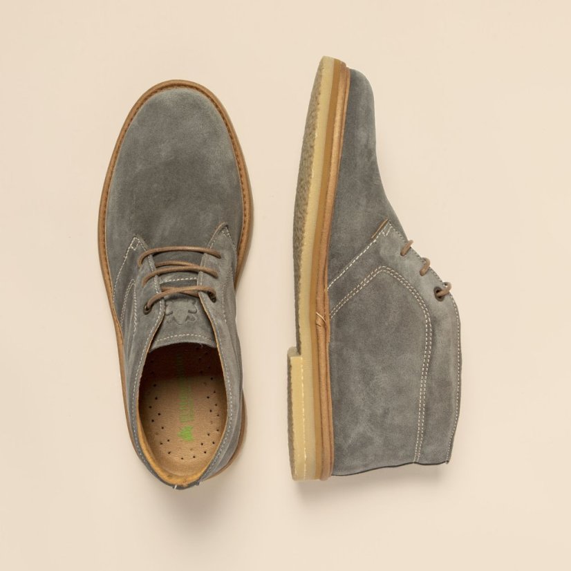 Nízké kotníkové boty#N5950 SILK SUEDE GRAFITO/ LUMBIER
