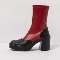 Kozačky na podpadku#1973 NAPPA RED-BLACK/BERNA Kozačky na podpadku#1973 NAPPA RED-BLACK/BERNA