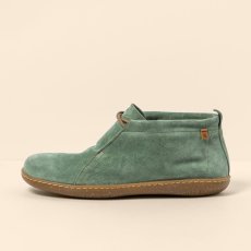 Semišové polobotky EL VIAJERO#N5290 SILK SUEDE JADE / EL VIAJERO