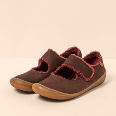 Baleríny mary jane#N5739 PLEASANT BROWN/ PAWIKAN