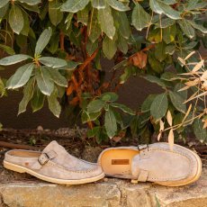 Pantofle nazouváky#N5965 SILK SUEDE JADE/PLANTAE Pantofle nazouváky#N5965 SILK SUEDE JADE/PLANTAE
