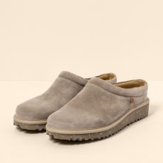 Nazouváky s kožíškem#N5636 SILK SUEDE TAUPE / FELSEN Nazouváky s kožíškem#N5636 SILK SUEDE TAUPE / FELSEN