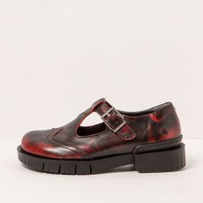Dámské polobotky OXFORD#1834 ASPORT SCARLET /OXFORD