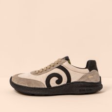 Barefoot sneakery OROEL#N5435A MULTI MATERIAL CREAM/OROEL