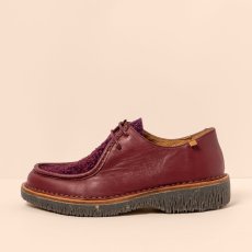 Dámské kožené polobotky#N5584 SOFT NAPPA WULF MORADO/ VOLCANO