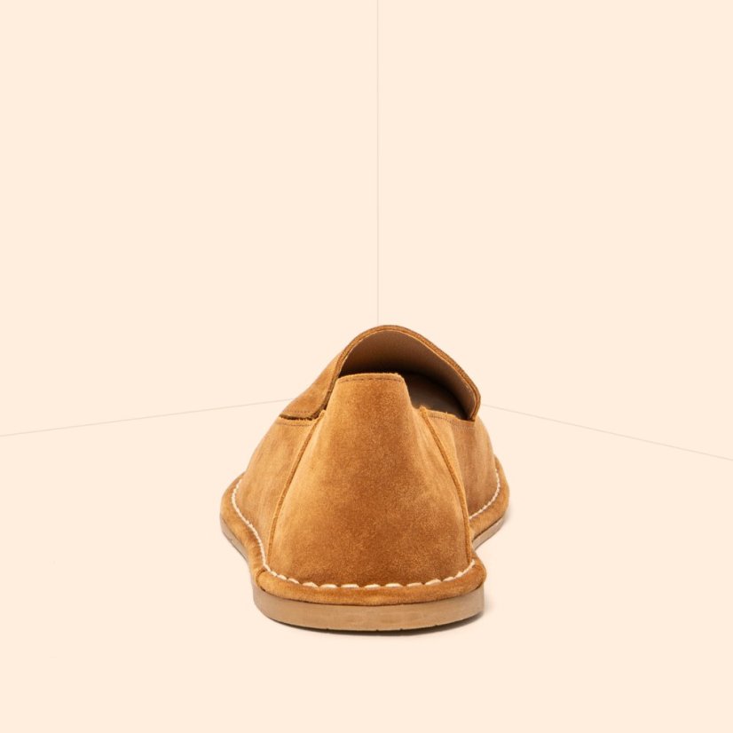 Barefoot mokasíny CRISOL#N5976 SILK SUEDE TOFFEE/ CRISOL