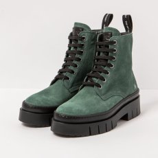 Kotníkové boty na tkaničky#1953S SILK SUEDE ALPINE/AMBERES