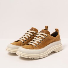 Polobotky se šněrováním#1898S SILK SUEDE TOFFEE/ BIRMINGHAM