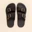 Barefoot pantofle BARE#N5682 NOBUCK LAVADO BLACK/ BARE SANDALS Barefoot pantofle BARE#N5682 NOBUCK LAVADO BLACK/ BARE SANDALS