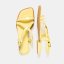 Dámské elegantní sandály BERGAMO#2001 NAPPA SHINNY PALE YELLOW / BERGAMO Dámské elegantní sandály BERGAMO#2001 NAPPA SHINNY PALE YELLOW / BERGAMO