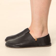 Barefoot mokasíny#N5673 SOFT NAPPA BLACK/ BARE