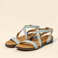 Dámské sandály PANGLAO#N5802 SOFT NAPPA BLUE/PANGLAO