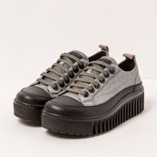 Designová obuv#1518 NYLON GREY-BLACK/BRIGHTON