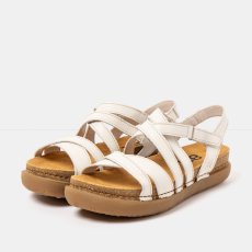 Dámské barevné sandály RHODES#1714 MULTI CREAM /RHODES