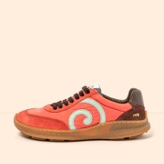 Barefoot sneakery OROEL#N5435A MULTI MATERIAL CORAL/OROEL Barefoot sneakery OROEL#N5435A MULTI MATERIAL CORAL/OROEL