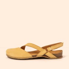 Sandály s uzavřenou špičkou PANGLAO#N5813 NOBUCK HONEY/PANGLAO