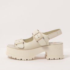 Sandály na platformě#1821 NAPPA CREAM/ MANCHESTER