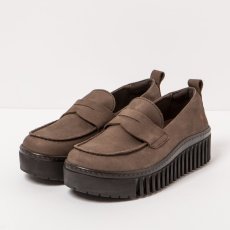 Dámské mokasíny#1530 NOBUCK BROWN/BRIGHTON
