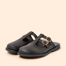 Designové dámské pantofle ARENISCA#N5870L ARIZONA BLACK/ ARENISCA