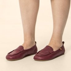 Barefoot mokasíny ESSENCE#N5822 SOFT NAPPA BURDEOS/ ESSENCE Barefoot mokasíny ESSENCE#N5822 SOFT NAPPA BURDEOS/ ESSENCE