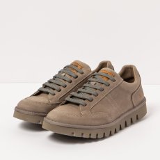 Kožené polobotky#1595 NOBUCK TAUPE/ONTARIO