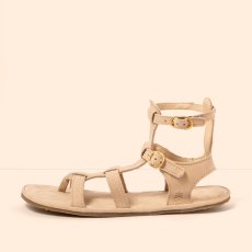 Barefoot sandály BARE#N5687 NOBUCK CREAM/ BARE SANDALS