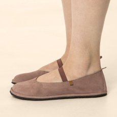 Barefoot baleríny BARE#N5670 NOBUCK LAVADO MALVA/ BARE Barefoot baleríny BARE#N5670 NOBUCK LAVADO MALVA/ BARE