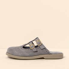 Designové dámské pantofle ARENISCA#N5870L NOBUCK LAVADO DENIM/ ARENISCA