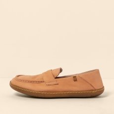 Kožené mokasíny EL VIAJERO#N5294 NOBUCK LAVADO SALMON/EL VIAJERO