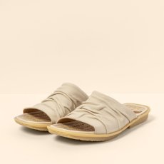 Dámské pantofle#N5932S WAX NAPPA CREAM / MAKISU