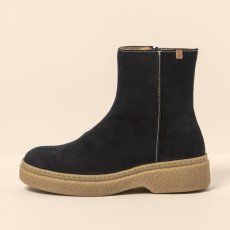 Dámské kotníkové boty#N5901 SILK SUEDE BLACK / ARPEA