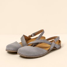 Sandály s uzavřenou špičkou PANGLAO#N5813 NOBUCK LAVADO DENIM/PANGLAO