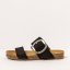 Dámské sandály#0175 NOBUCK BLACK/ CRETA Dámské sandály#0175 NOBUCK BLACK/ CRETA
