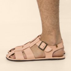 Sandály barefoot#N5681 SOFT NAPPA SALMON/ BARE SANDALS