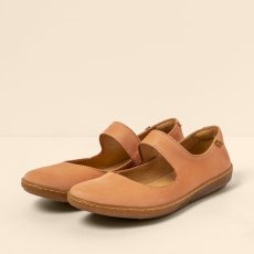Baleríny Mary Jane CORAL#N5301 NOBUCK LAVADO SALMON/ CORAL