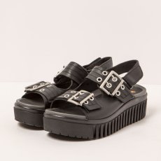 Dámské sandály na platformě BRIGHTON#1579 NAPPA BLACK/BRIGHTON Dámské sandály na platformě BRIGHTON#1579 NAPPA BLACK/BRIGHTON