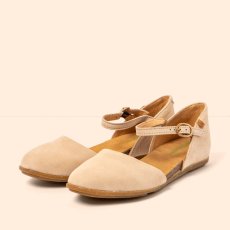 Dámské elegantní sandály STELLA#ND54 NOBUCK CREAM/STELLA