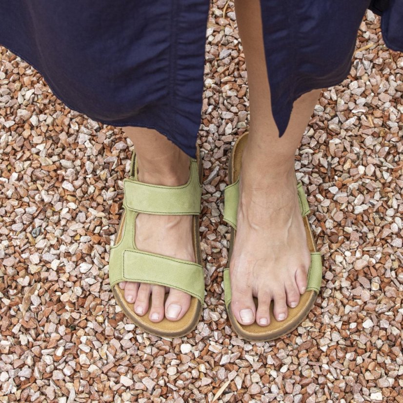 Barefoot sandály HORIZON#N6003 NOBUCK BLACK / HORIZON