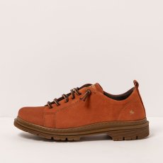 Unisex šněrovací polobotky BIRMINGHAM#1897 NOBUCK DARK ORANGE/ BIRMINGHAM