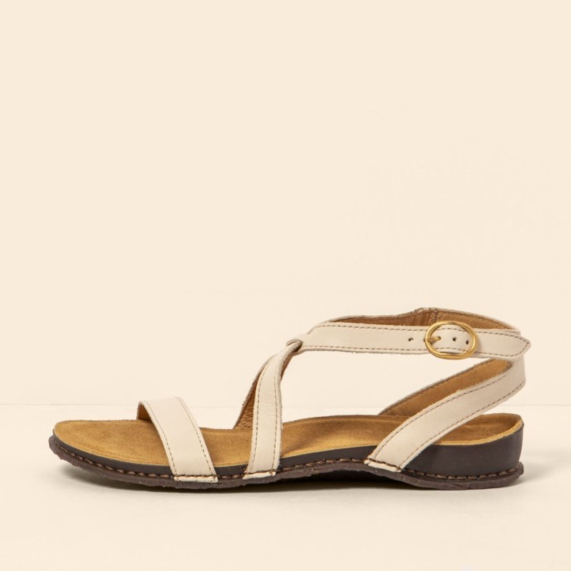 Dámské sandály PANGLAO#N5802 SOFT NAPPA CREAM/PANGLAO