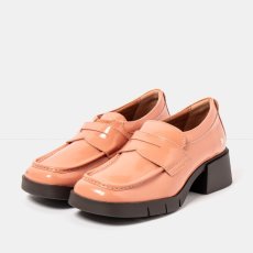 Dámské mokasíny na podpatku VARSOVIA#1283 NAPPA SHINNY FLAMINGO / VARSOVIA Dámské mokasíny na podpatku VARSOVIA#1283 NAPPA SHINNY FLAMINGO / VARSOVIA