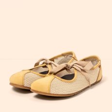 Barefoot baleríny ONDINA#N5936C MULTI MATERIAL TRIGO/ ONDINA