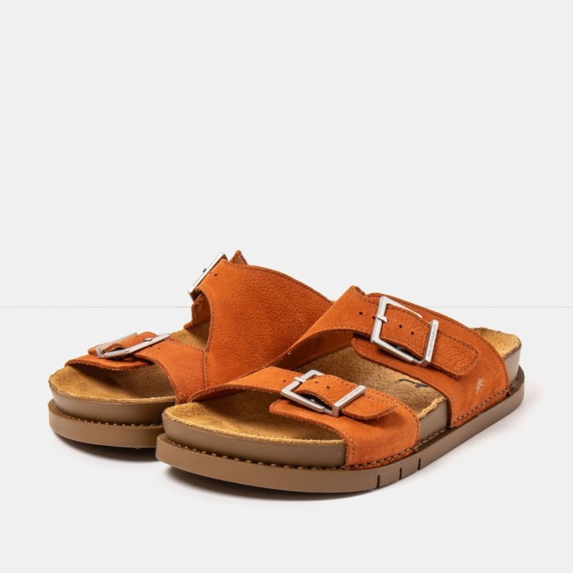 Unisex pantofle KASSEL#2020 NOBUCK DARK ORANGE/ KASSEL