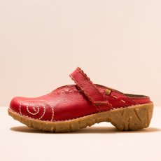 Dámské pantofle dřeváky#NG96 NATURAL GRAIN TIBET / YGGDRASIL