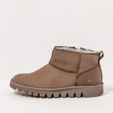 Zateplené kotníčkové boty#1597 NOBUCK TAUPE/ ONTARIO