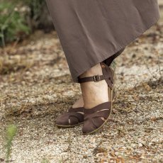 Dámské sandály STELLA#N5207 NOBUCK KAHVE/ STELLA