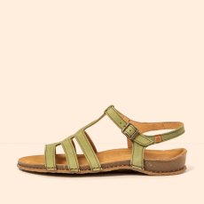 Dámské kožené sandály PANGLAO#N5803 NOBUCK LIKEN/PANGLAO