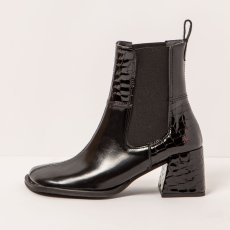 Chelsea kotníkové boty#1707 NAPPA SHINNY MULTI-BLACK/ VERONA Chelsea kotníkové boty#1707 NAPPA SHINNY MULTI-BLACK/ VERONA