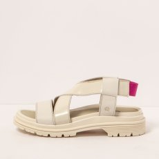 Designové sandály#1553 MULTI CREAM/ BIRMINGHAM