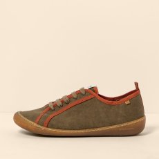 Dámské veganské sneakery#N5738T RECYCLED COTTON FOLIAGE/PAWIKAN
